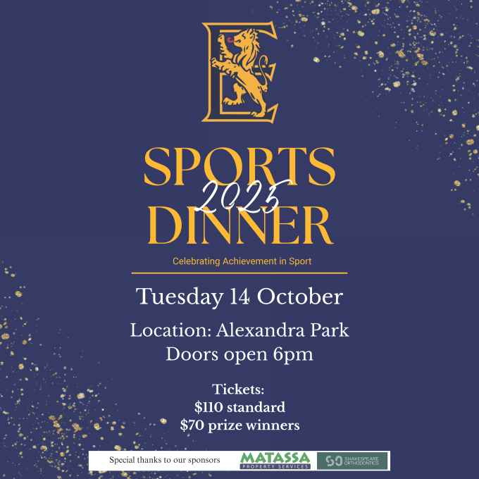 Sports Awards Dinner 2025 (1x standard ticket)